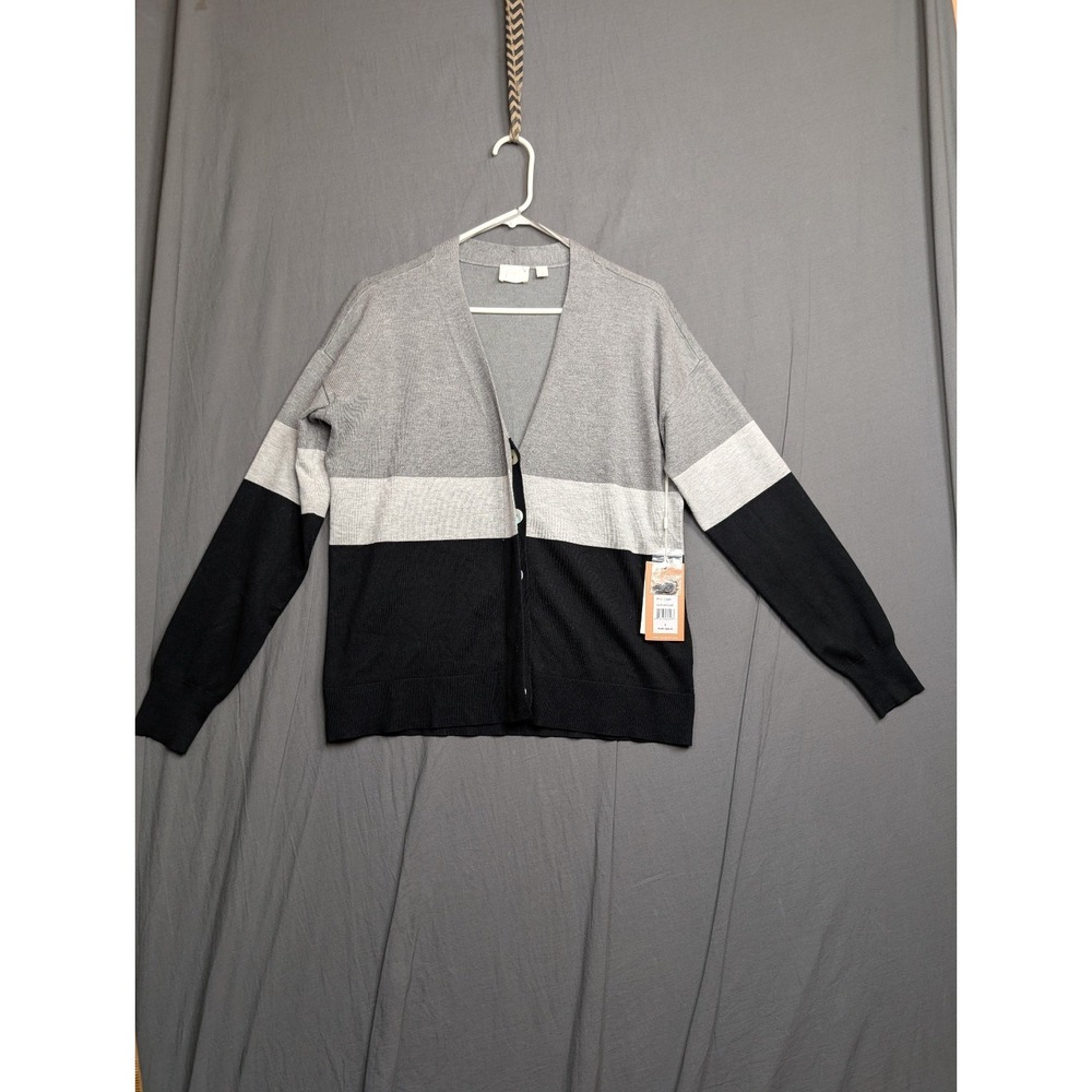 Cyrus Women's Color-block Cardigan Size Small
